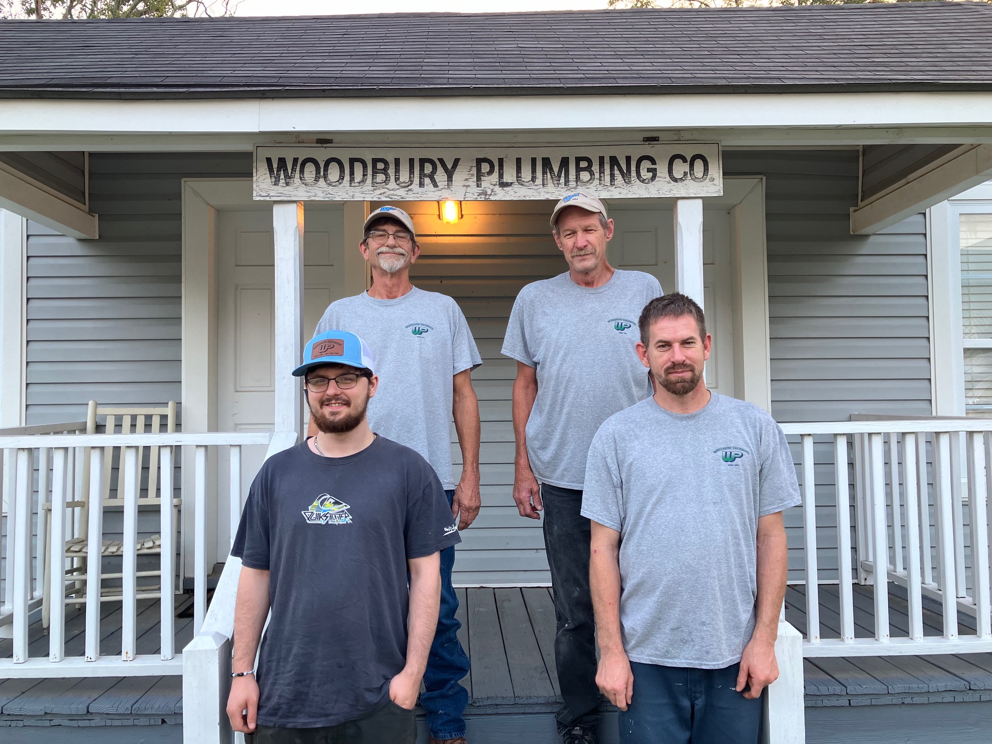 Woodbury plumbing crew